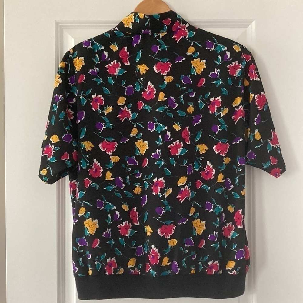Alfred Dunner blouse 18 floral grandmacore - Picture 9 of 11